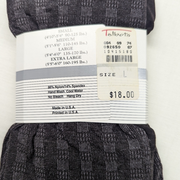 NWT Talbot's tights - Picture 2 of 2
